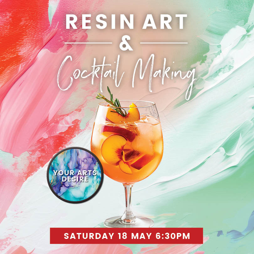 May Resin Art & Cocktail Making - Social - ICC Group CCM